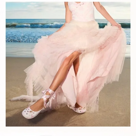 LoveShackFancy x Crocs Classic Ballet Flat - Picture 13 of 15